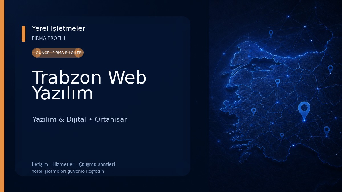 Trabzon Web Yazılım 