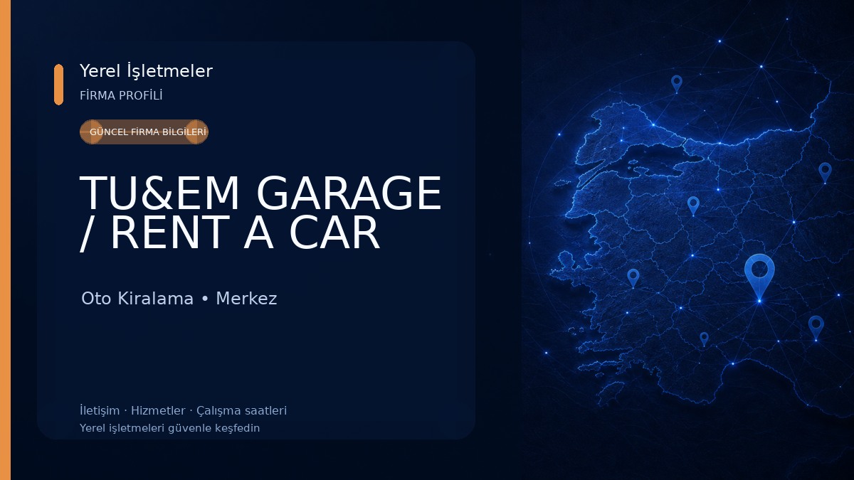 TU&EM GARAGE / RENT A CAR