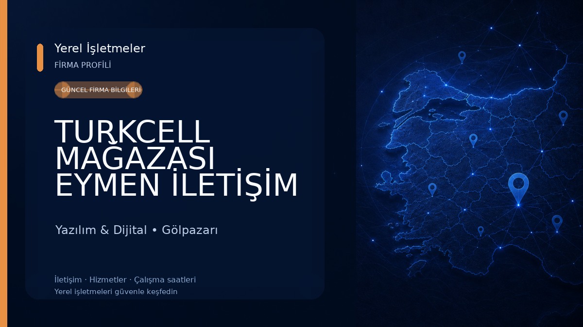 TURKCELL MAĞAZASI EYMEN İLETİŞİM 