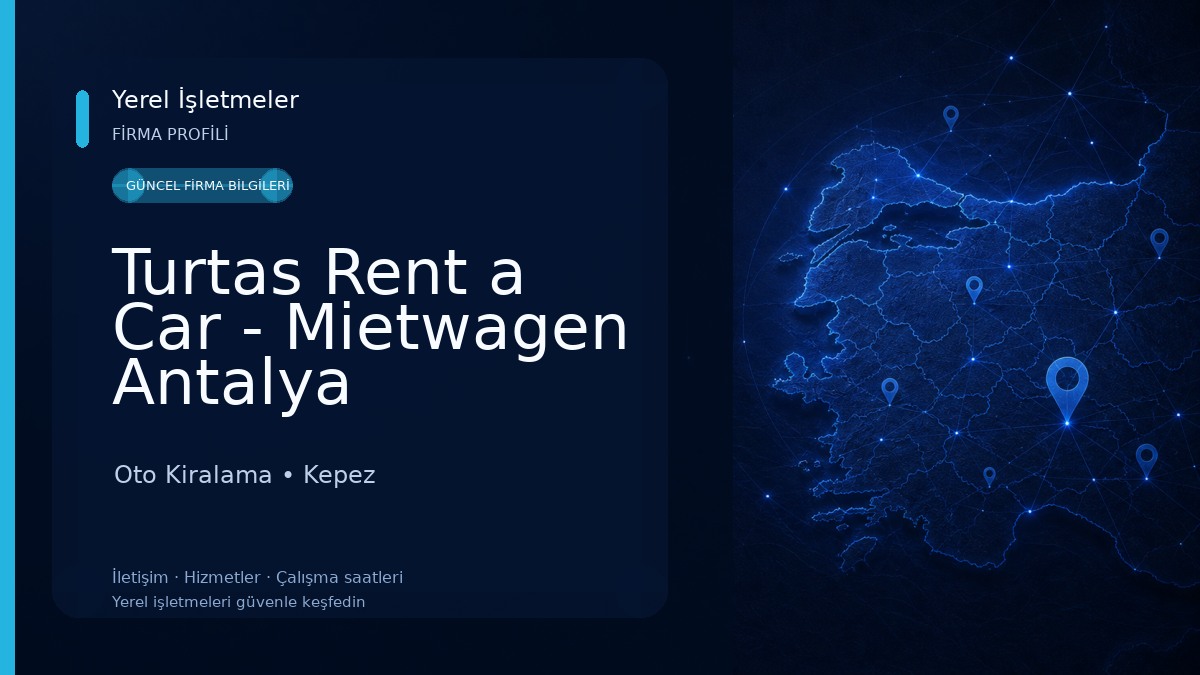 Turtas Rent a Car - Mietwagen Antalya