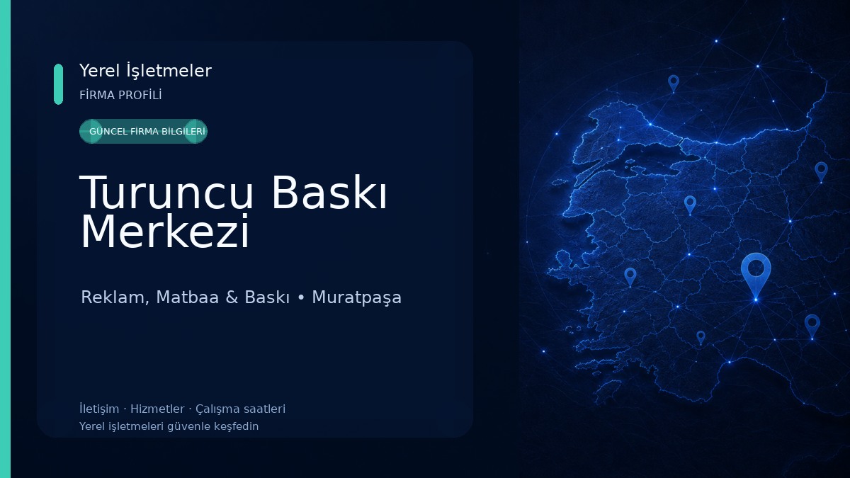 Turuncu Baskı Merkezi
