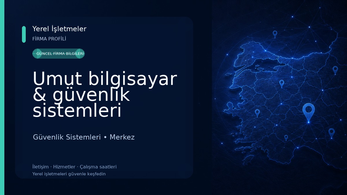 Umut bilgisayar & güvenlik sistemleri 