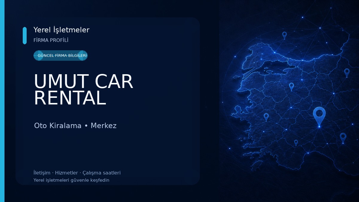 UMUT CAR RENTAL Oto Kiralama