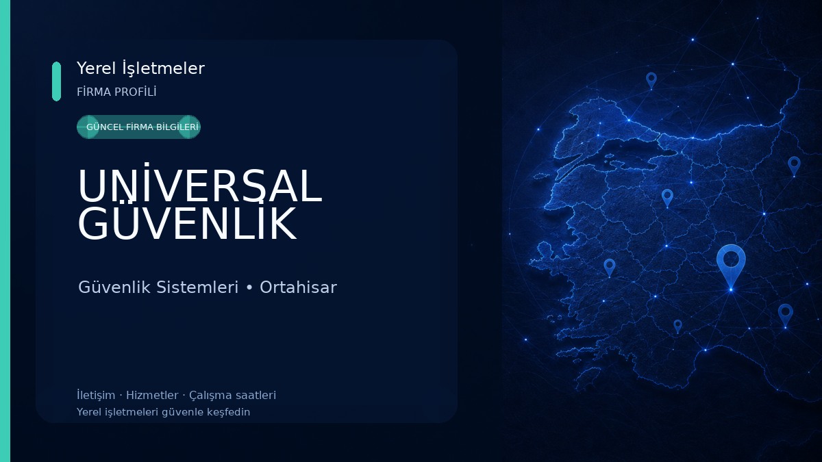UNİVERSAL GÜVENLİK 