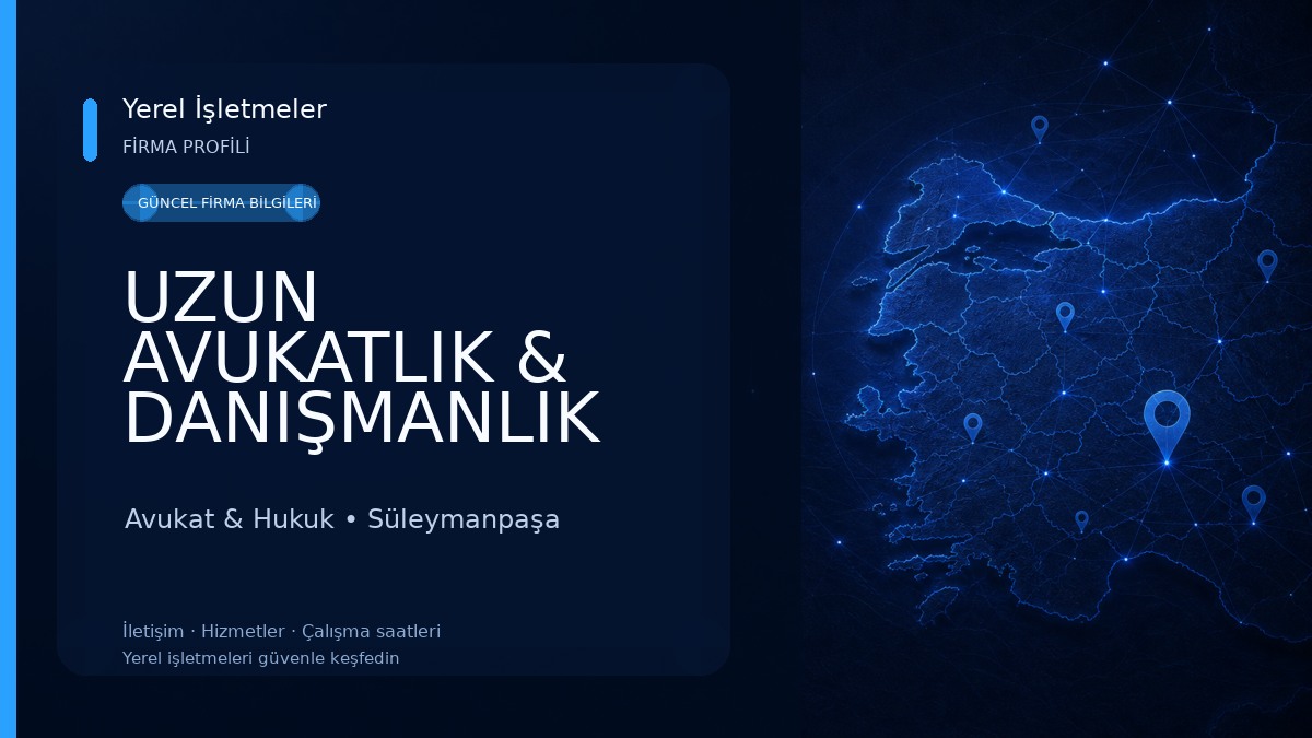 UZUN AVUKATLIK & DANIŞMANLIK Avukat & Hukuk
