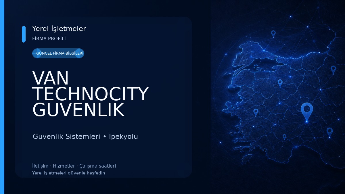 VAN TECHNOCITY GUVENLIK