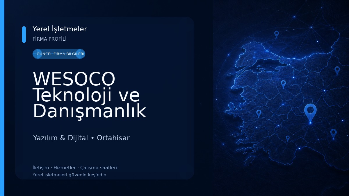 WESOCO Teknoloji ve Danışmanlık 