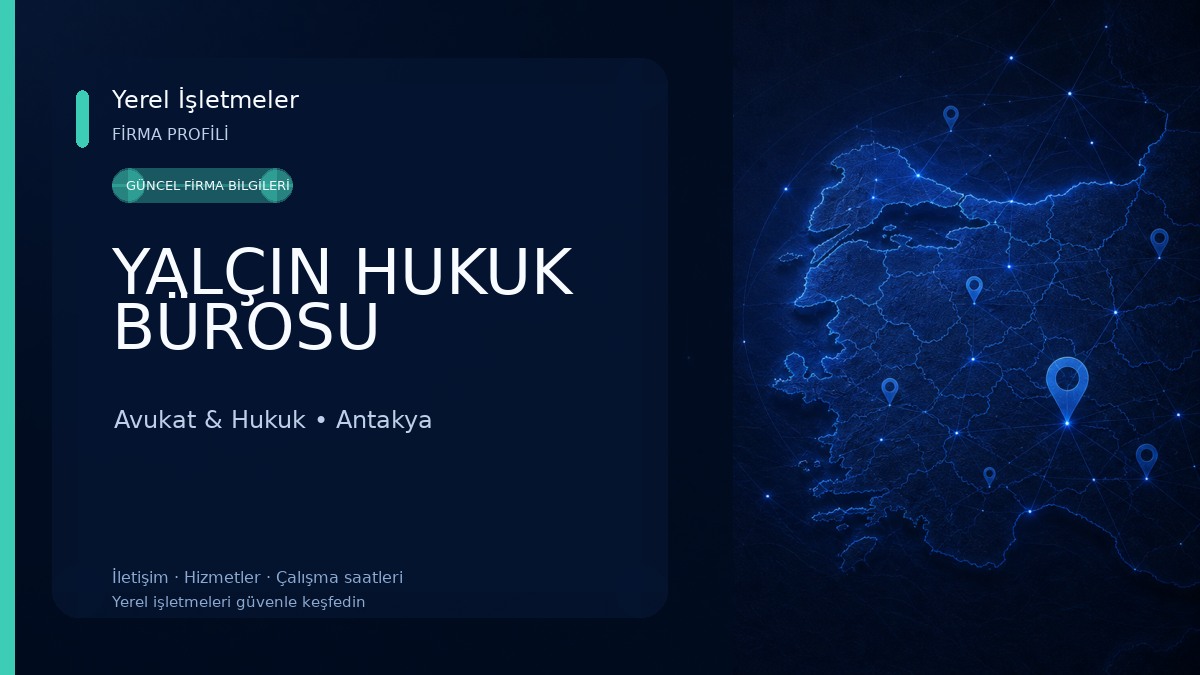 YALÇIN HUKUK BÜROSU Avukat & Hukuk