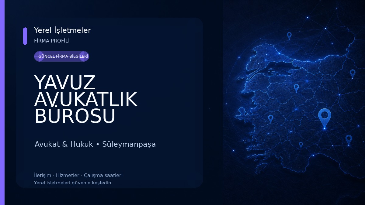 YAVUZ AVUKATLIK BÜROSU Avukat & Hukuk