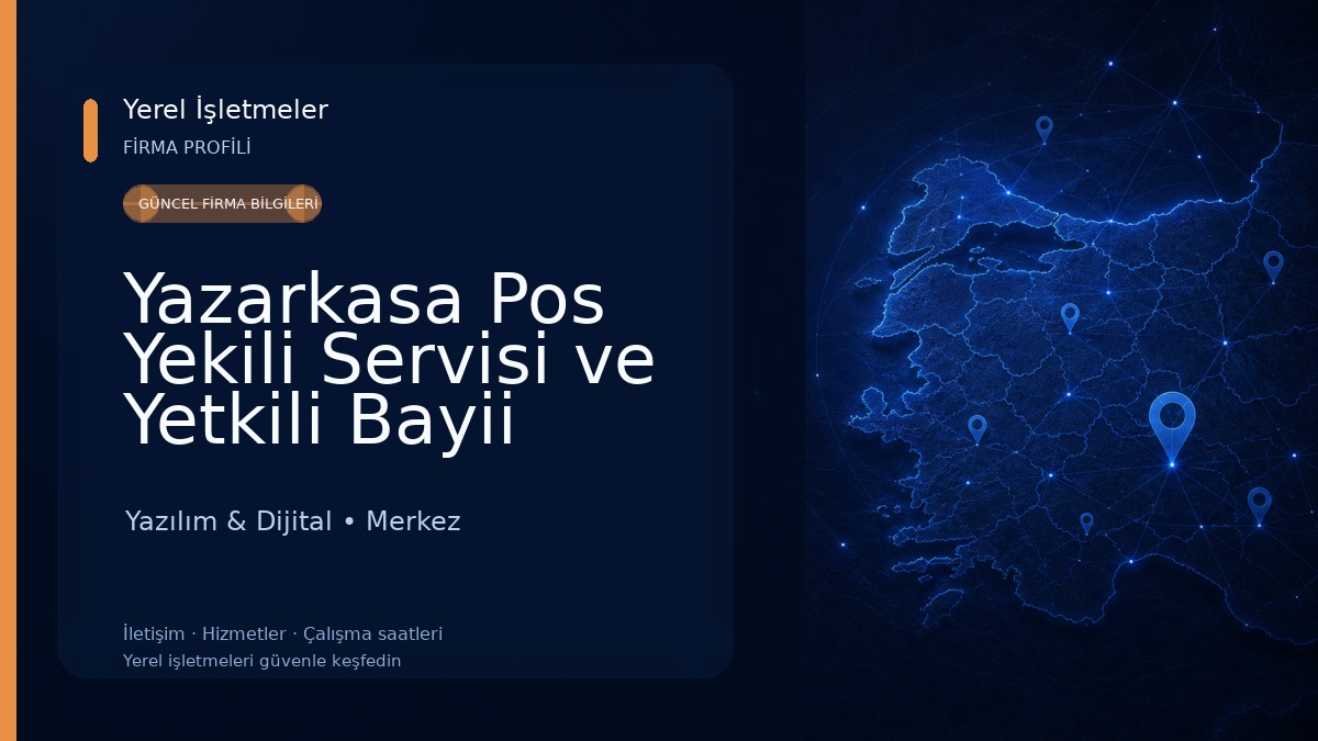 Yazarkasa Pos Yekili Servisi ve Yetkili Bayii Hugin - Paygo - inPos YÜKERİ ELEKTRONİK NEVSEHİR