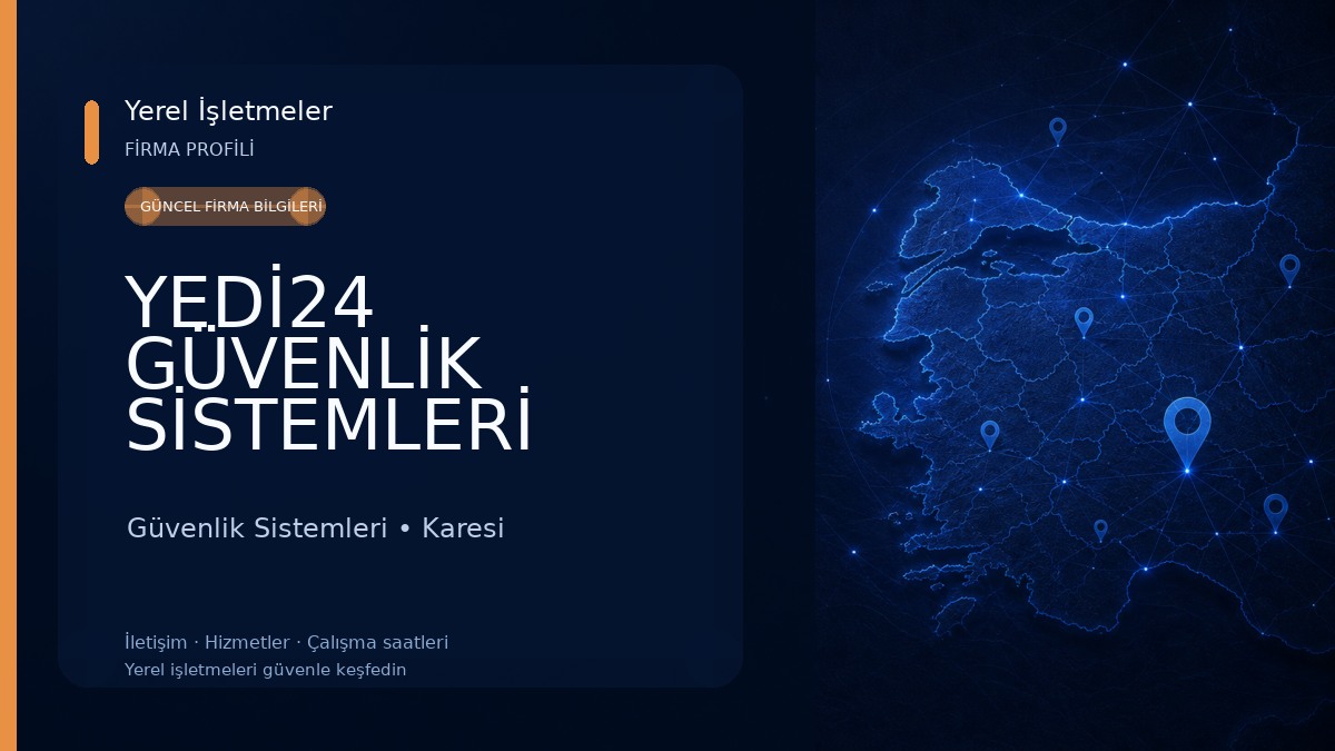 YEDİ24 GÜVENLİK SİSTEMLERİ