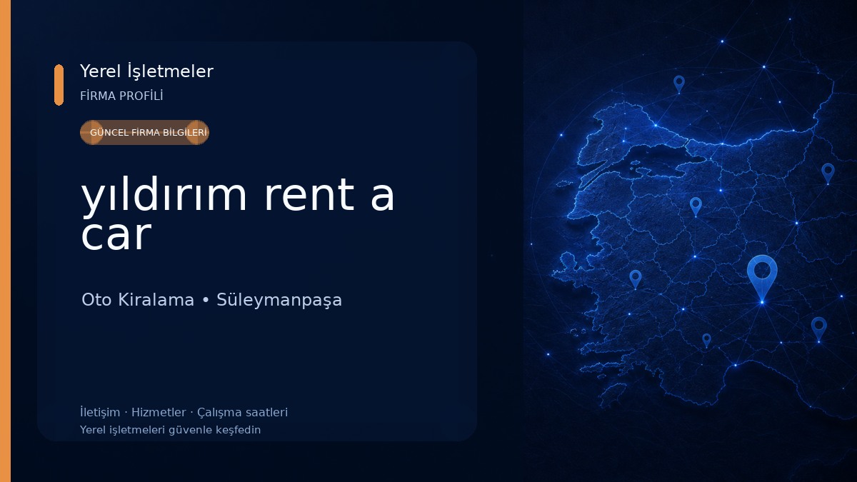 yıldırım rent a car Oto Kiralama