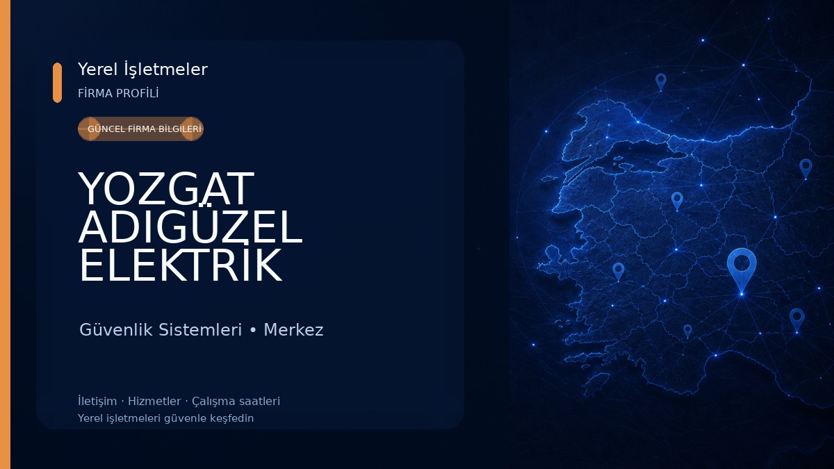 YOZGAT ADIGÜZEL ELEKTRİK