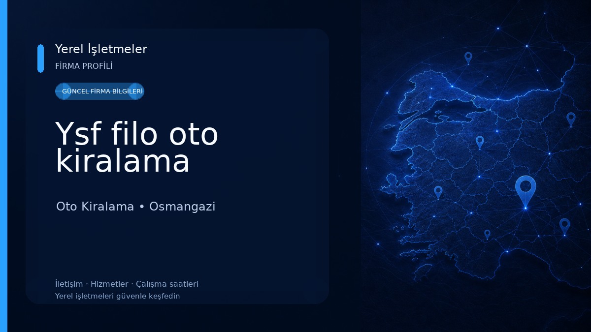 Ysf filo oto kiralama 