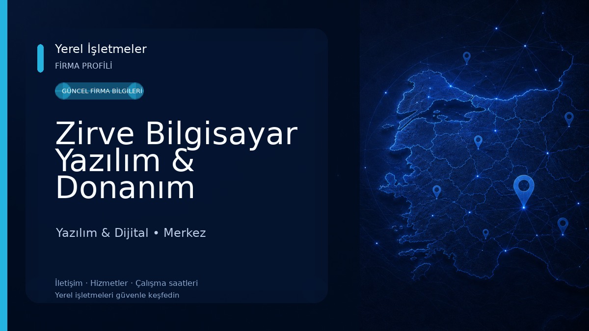 Zirve Bilgisayar Yazılım & Donanım