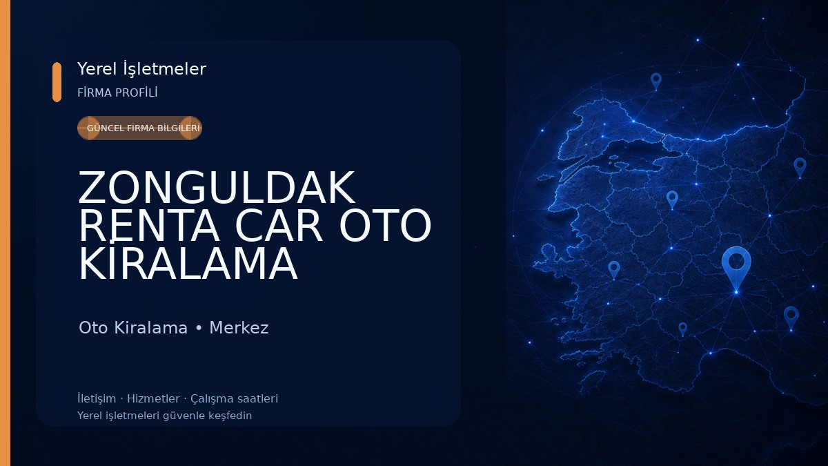 ZONGULDAK RENTA CAR OTO KİRALAMA Oto Kiralama